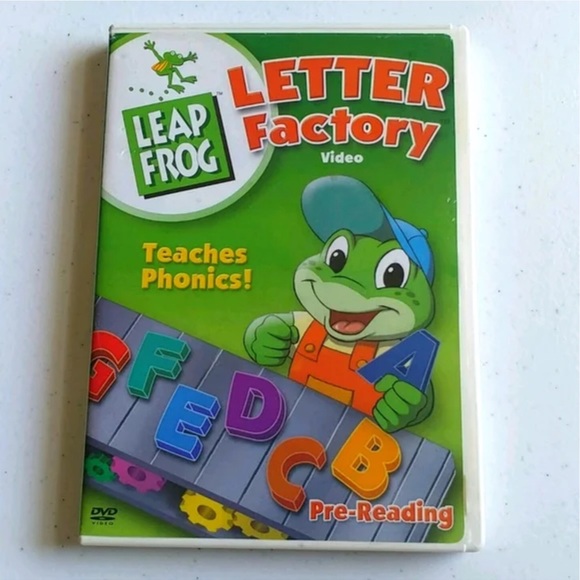 Letter Factory　Leap Frog   DVD Leap Frog Letter Factory Adventures DVD Consonants